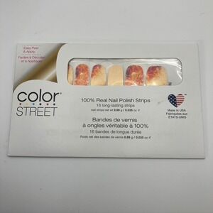 Color‎ Street Poppy That Nail Polish Strips 100% Real Nail Polish